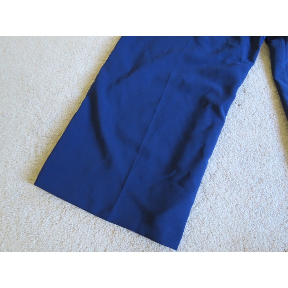 Torrid Blue Stretch Sailor Button Wide Leg Pants Womens Size 20 Regular - Picture 6 of 14